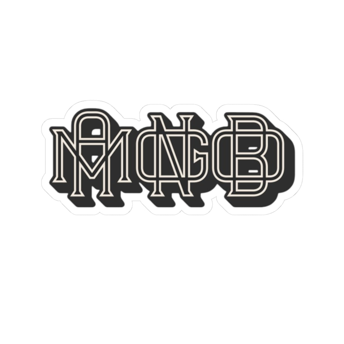 Stylish Kiss-Cut Stickers - Trendy Vinyl Decals for Laptops, Water Bottles, Journals, and More